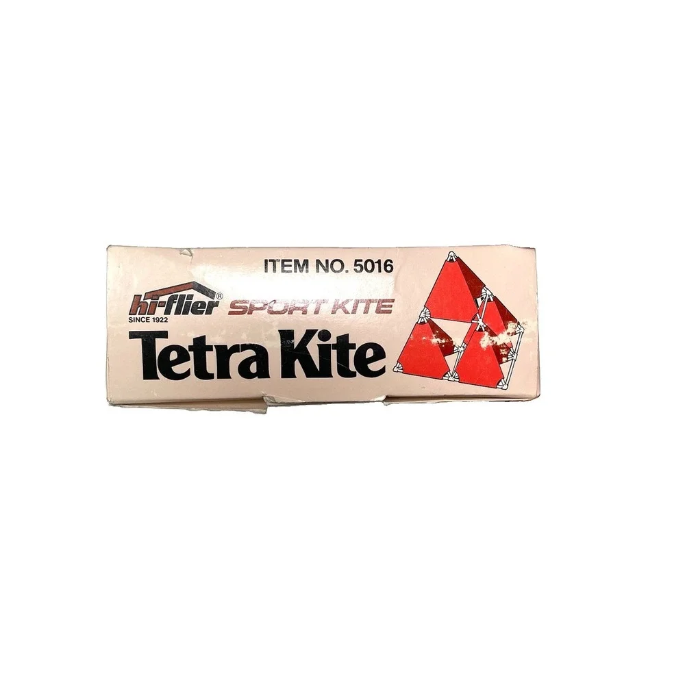 Vintage 1973 Tetra Kite Kit Alexander Graham Bell Synestructics 5016 Complete
